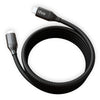 PD 64W magnetic USB cable with braided black nylon exterior and USB-C connectors by ievonline