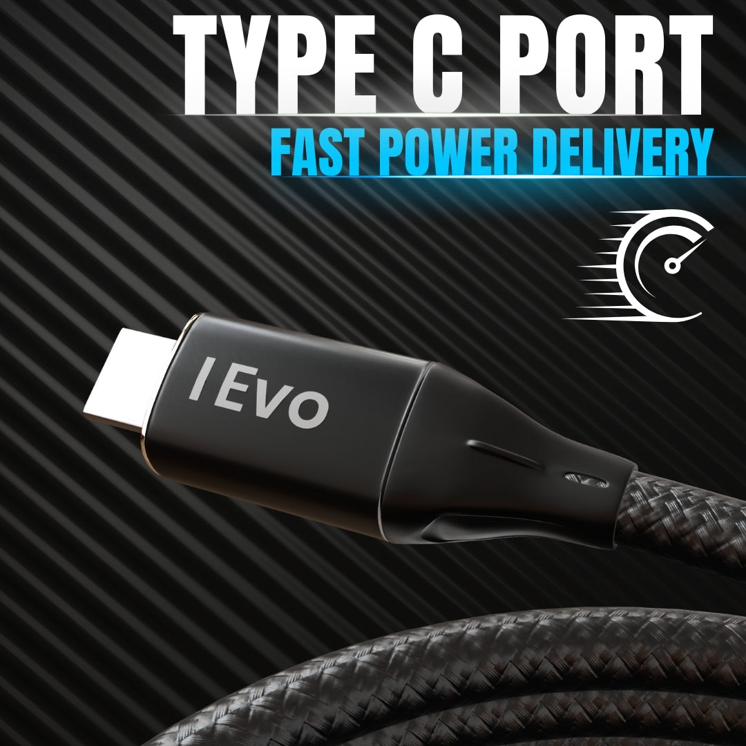 PD 64W magnetic USB cable with Type C port for fast power delivery from ievonline