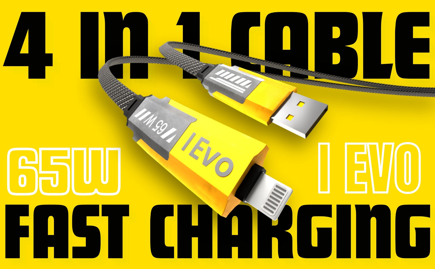 Multi-Device Charging Cable and Fast Charge Cable