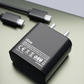 IEVO black 45W PD fast charger with USB-C port and detachable USB-C cable for fast charging