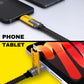 IEVO fast charging cable 4 in 1 connected to phone and tablet with durable braided design