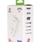 IEVO high speed 65W USB charger fast charging adapter in white with compact design