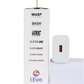 IEVO high speed 65W USB charger in white with single red USB port and fast charge branding
