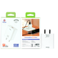 IEVO high speed 65W USB charger with white compact design and fast charging capability