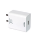 IEVO high speed 65W USB charger in white with compact design and single USB port