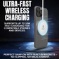 IEVO magnetic phone charger with ultra-fast wireless charging for iPhones and compatible devices